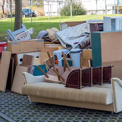 Vorher Nachher Bild einer Entrümpelung